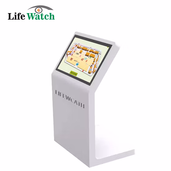 Ricerca di informazioni interne da 55 pollici, query, chiosco LCD interattivo, display totem, segnaletica digitale, touch screen di orientamento, chiosco con display LCD commerciale