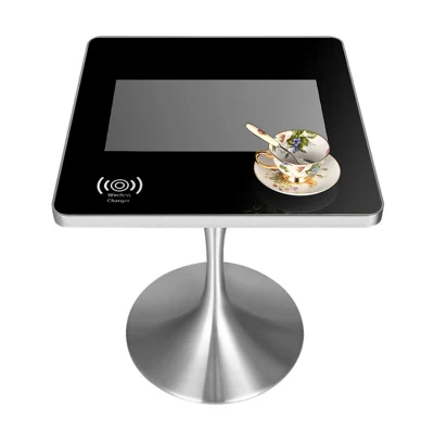 Tavolo interattivo con touch screen Smart Home a prezzo economico per tavolo da esposizione pubblicitario in caffetteria