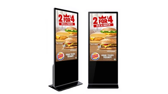 Supporto TFT LCD Digital Signage Lettore multimediale video Werbedisplay